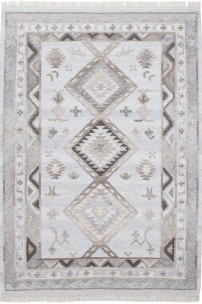 Teppich aus 100% Schurwolle (IWS); handgewebt | THEKO die markenteppiche - Kelim Natura